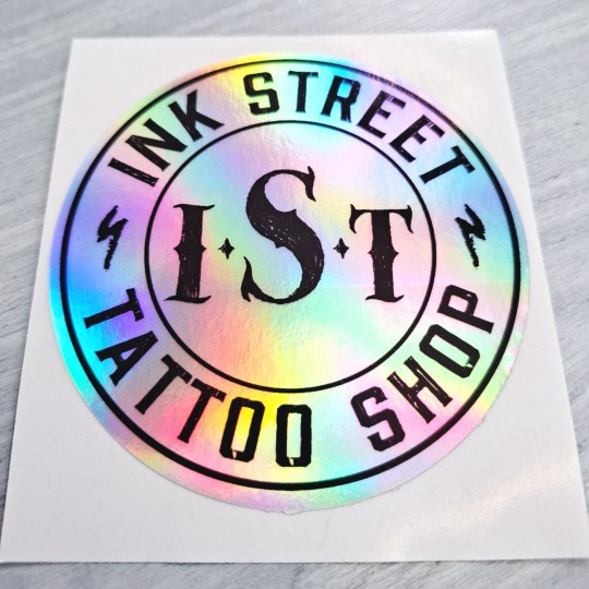 Αυτοκόλλητα ολογραφικά με ιριδίζων εφέ Rainbow Holographic 42050