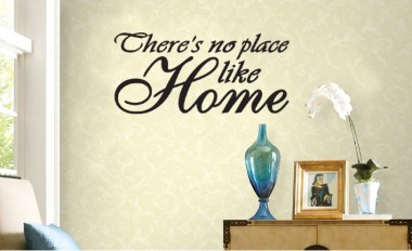 Αυτοκολλητο τοιχου There's no place like home 2