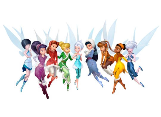 Αυτοκόλλητο τοίχου Tinkerbell και νεράιδες 128036 Αυτοκόλλητο τοίχου Tinkerbell και νεράιδες 128036