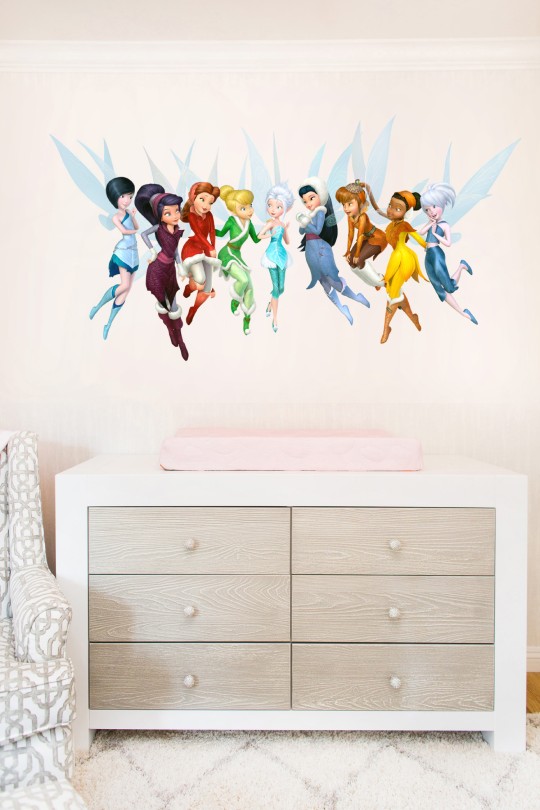 Αυτοκόλλητο τοίχου Tinkerbell και νεράιδες 128036-1 Αυτοκόλλητο τοίχου Tinkerbell και νεράιδες 128036-1