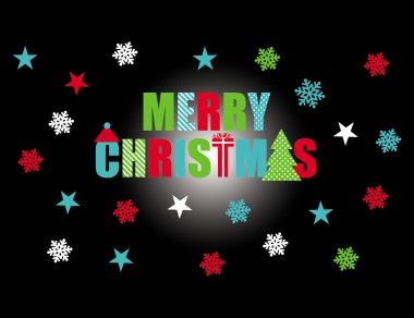 Αυτοκόλλητο βιτρίνας Merry Christmas 129007 2