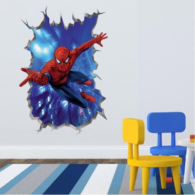 Αυτοκόλλητο τοίχου Spiderman 128048-1 2
