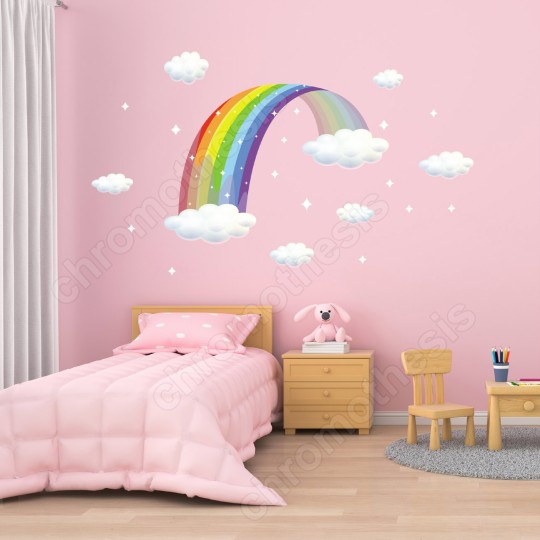 Αυτοκολλητο τοιχου Ουράνιο τόξο 128056-0 Αυτοκολλητο τοιχου Ουράνιο τόξο 128056-0