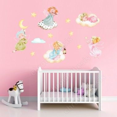 Αυτοκόλλητο τοίχου Angels 1279461 2