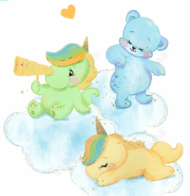 Cute Rainbow Fantasy 1279572-4