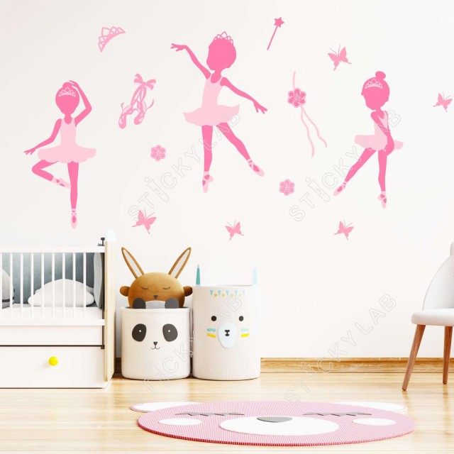 Αυτοκολλητα παιδικά - Μικρές μπαλαρίνες 1279834-0