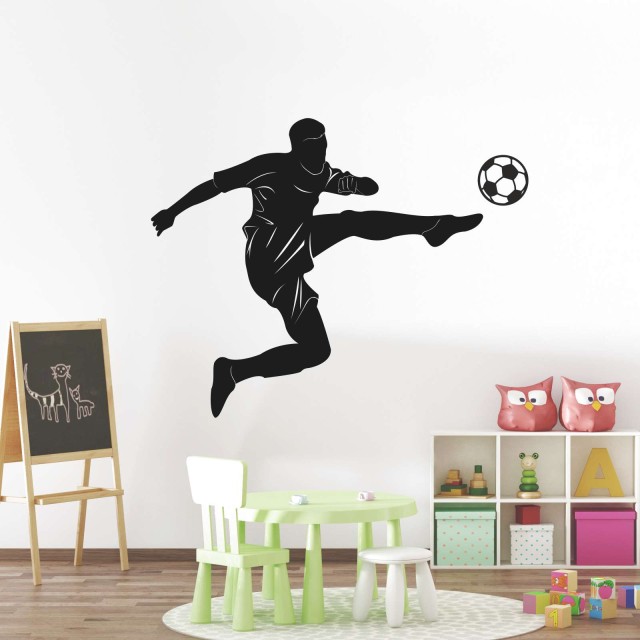 Αυτοκόλλητο τοίχου Football Player 128029-0
