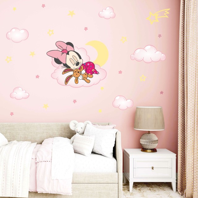 Αυτοκόλλητο τοίχου - Micky mouse sleeping 1280553-0
