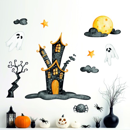 Αυτοκόλλητα τοίχου Halloween 24003 Αυτοκόλλητα τοίχου Halloween 24003