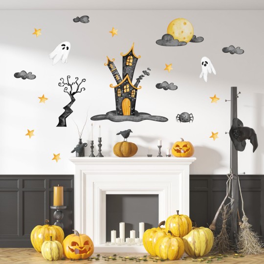 Αυτοκόλλητα τοίχου Halloween 24003-0 Αυτοκόλλητα τοίχου Halloween 24003-0