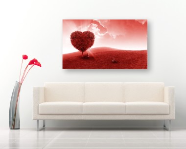Πίνακας Red heart tree 118025 2
