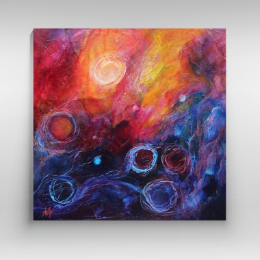 Πίνακας Abstract circles 118076 2