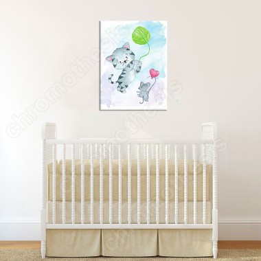Πίνακας Γατούλα & ποντικάκι 118271 2