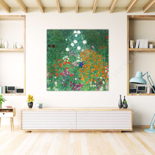Πίνακας Klimt Flowers 115000 Πίνακας Klimt Flowers 115000