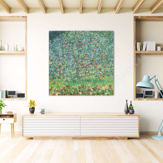 Πίνακας Klimt Λουλούδια 115001 Πίνακας Klimt Λουλούδια 115001