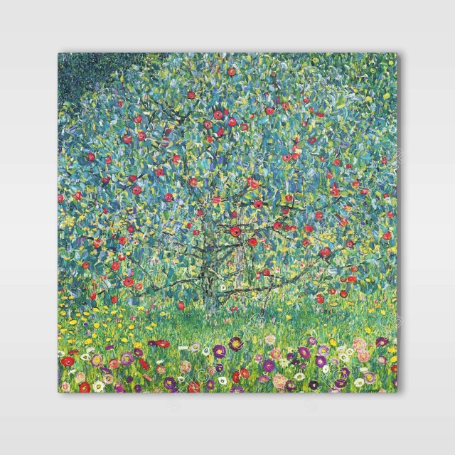 Πίνακας Klimt Λουλούδια 115001-0