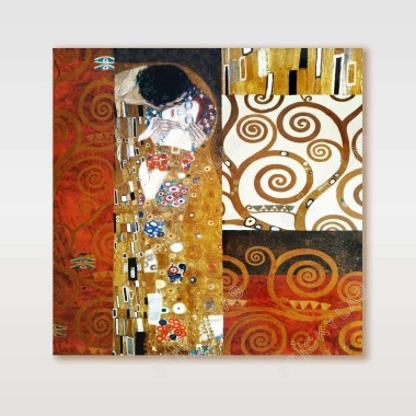 Πίνακας Klimt The Kiss 115002 2
