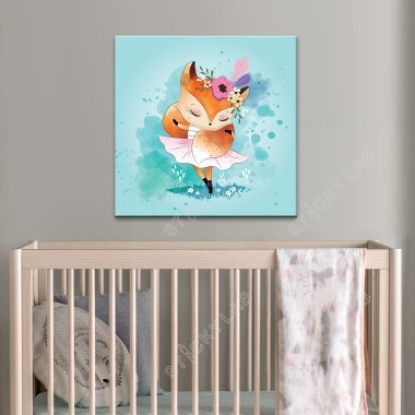 Πίνακας αλεπού μπαλαρίνα 1182801 2