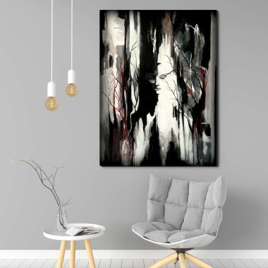 Πίνακας Watercolor Lady 118325 2