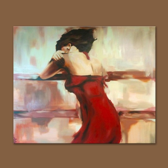 Πίνακας Lady in red 116109-0 Πίνακας Lady in red 116109-0