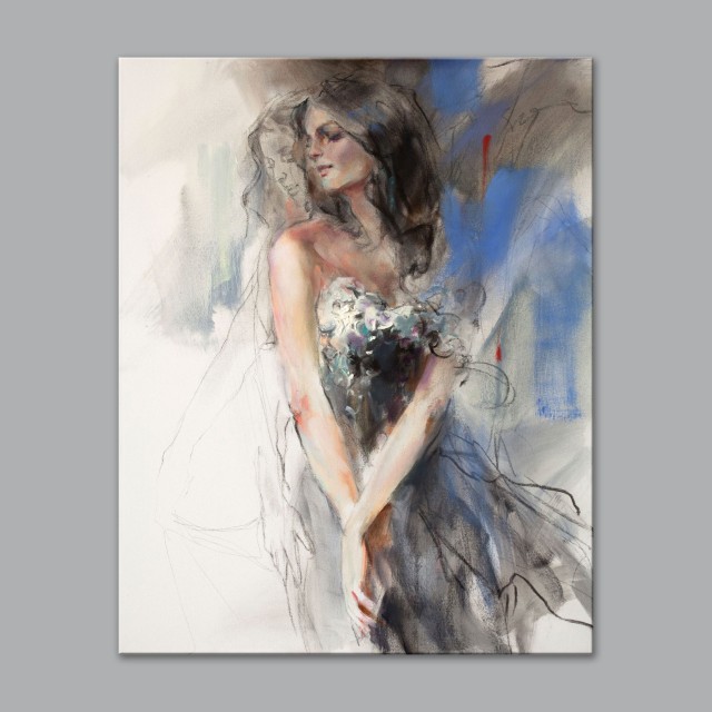 Πίνακας Beautiful young woman 116110-0