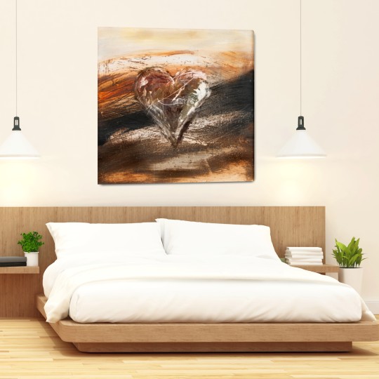 Πίνακας Abstract heart 116123-1 Πίνακας Abstract heart 116123-1