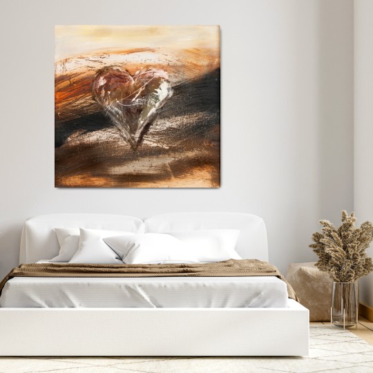 Πίνακας Abstract heart 116123-2 Πίνακας Abstract heart 116123-2