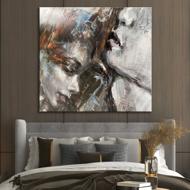 Πίνακας σε καμβά Τρυφερότητα 116126-1