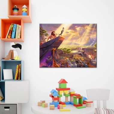 Παιδικός πίνακας Lion King 117002 2