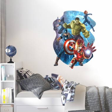 Αυτοκόλλητο τοίχου Marvel Avengers 1280476 2