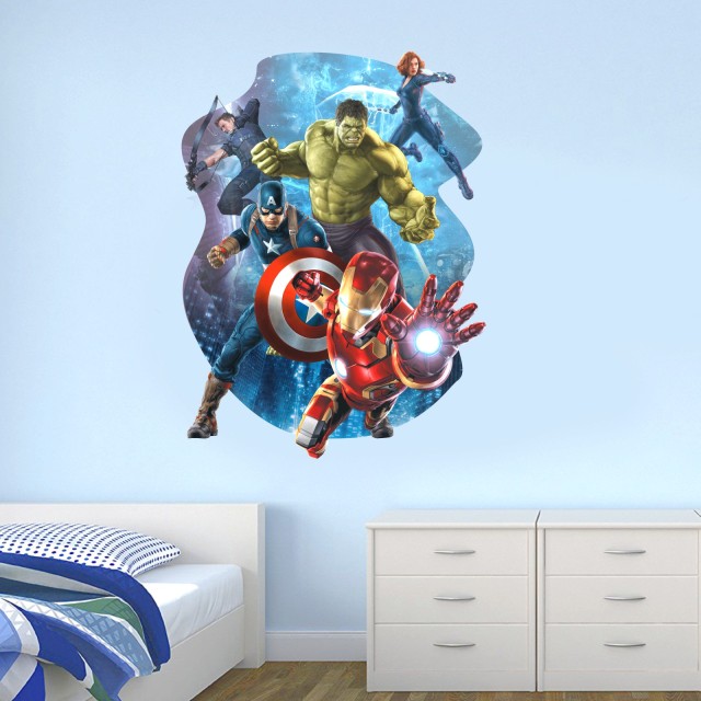 Αυτοκόλλητο τοίχου Marvel Avengers 1280476