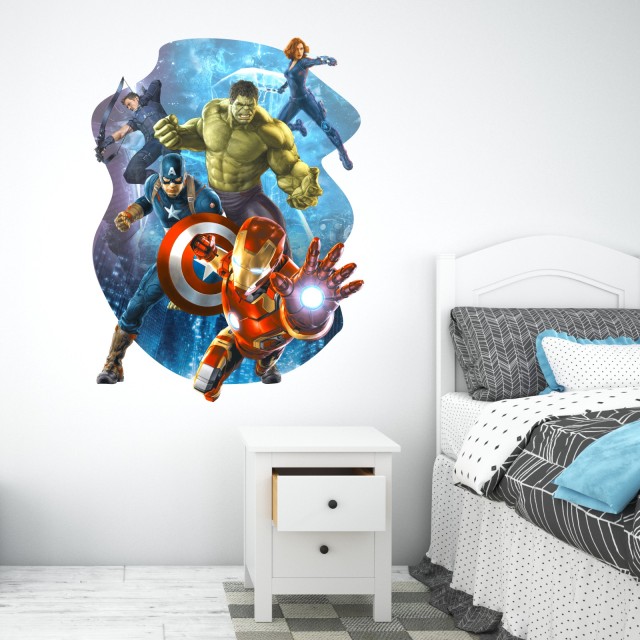 Αυτοκόλλητο τοίχου Marvel Avengers 1280476