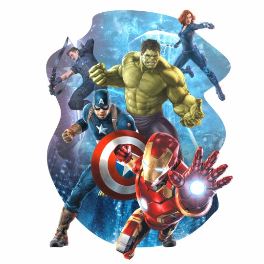 Αυτοκόλλητο τοίχου Marvel Avengers 1280476 Αυτοκόλλητο τοίχου Marvel Avengers 1280476