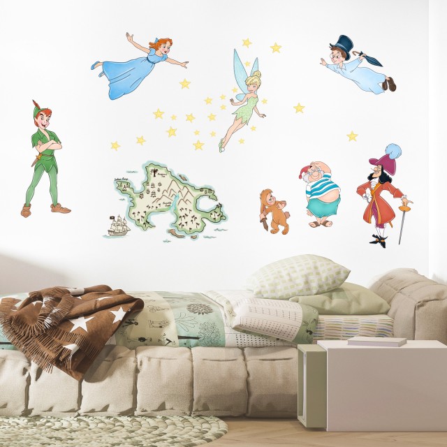 Παιδικά Αυτοκόλλητα τοίχου Peter Pan 1278824