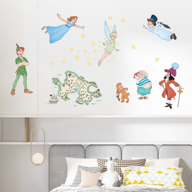 Παιδικά Αυτοκόλλητα τοίχου Peter Pan 1278824