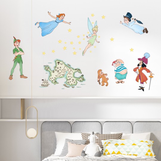 Παιδικά Αυτοκόλλητα τοίχου Peter Pan 1278824