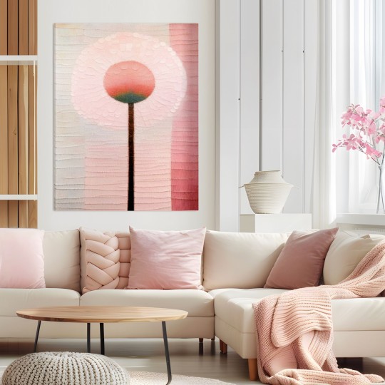 Πίνακας Μίνιμαλ Αφηρημένο λουλούδι 114904