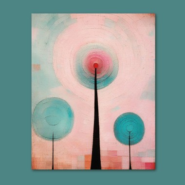 Πίνακας Μίνιμαλ Αφηρημένο σχέδιο  114905 2