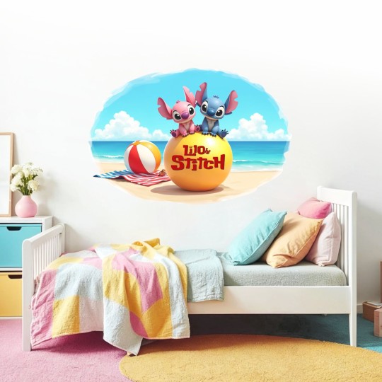 Παιδικά Αυτοκόλλητα τοίχου Lilo & Stitch 1278773 Παιδικά Αυτοκόλλητα τοίχου Lilo & Stitch 1278773