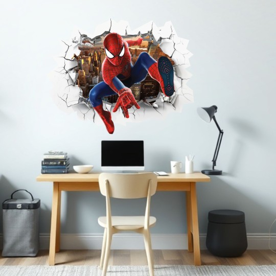 Παιδικό αυτοκόλλητο τοίχου Spiderman 128048 Παιδικό αυτοκόλλητο τοίχου Spiderman 128048