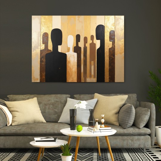 Πίνακας σε καμβά Abstract People 114907 Πίνακας σε καμβά Abstract People 114907
