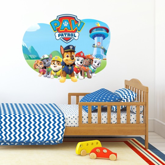 Παιδικό αυτοκόλλητο τοίχου - Paw Patrol 1278226