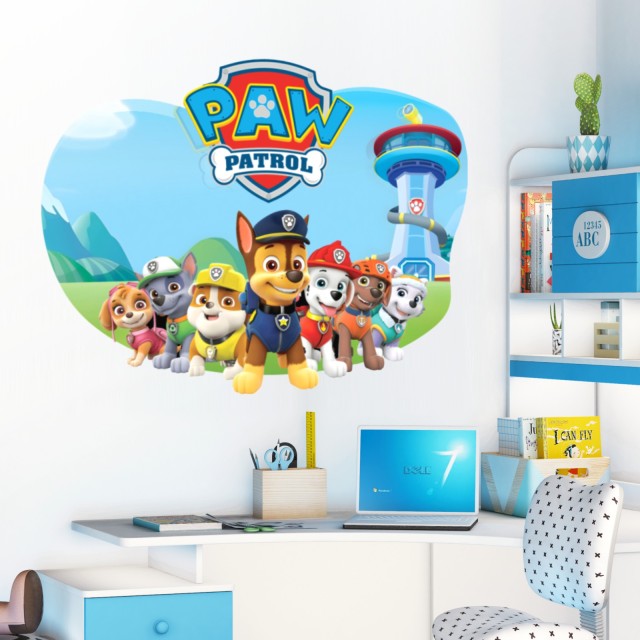 Παιδικό αυτοκόλλητο τοίχου - Paw Patrol 1278226
