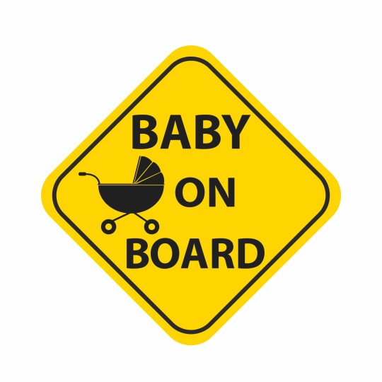 Αυτοκόλλητο αυτοκινήτου Baby on board 20101