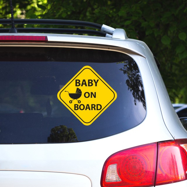Αυτοκόλλητο αυτοκινήτου Baby on board 20101