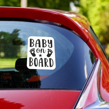 Αυτοκόλλητο αυτοκινήτου Baby on board 20102