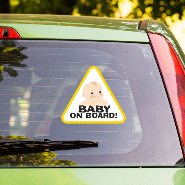 Αυτοκόλλητο αυτοκινήτου Baby on board 20103