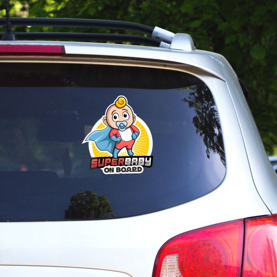 Αυτοκόλλητα αυτοκινητου baby on board