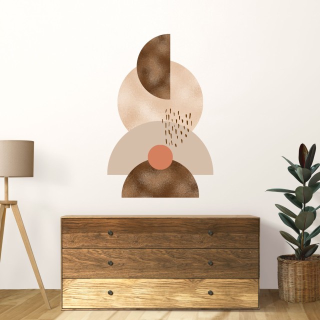 Αυτοκόλλητο τοίχου σχήματα Boho Shapes 124950