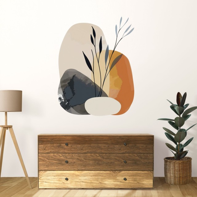 Αυτοκόλλητο τοίχου σχήματα Boho Shapes 124951